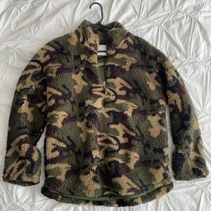 Elodie Sherpa Camo Fleece